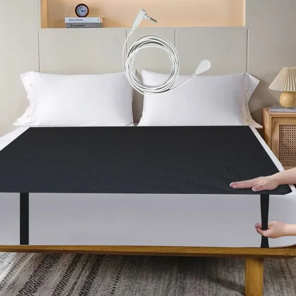 Leather Earthing Bed Mat Set - Image 2