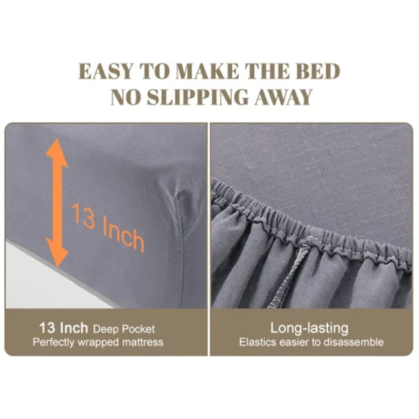 Fitted Earthing Bed Sheet - Image 4